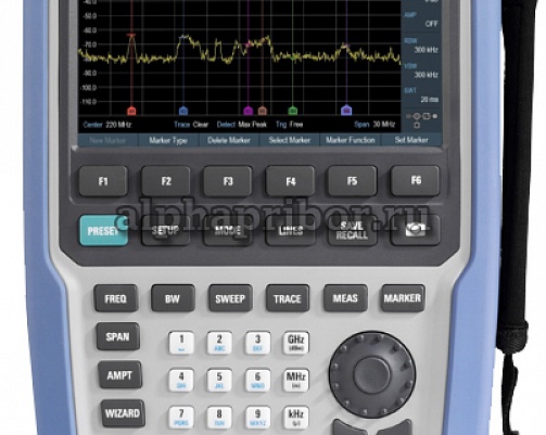 ПОРТАТИВНЫЙ АНАЛИЗАТОР СПЕКТРА Rohde & Schwarz диапазон частот от 5 кГц до 2 ГГц FPH 