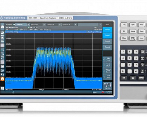 Анализатор спектра Rohde & Schwarz диапазон частот от 5 кГц до 7,5 ГГц FPL1007