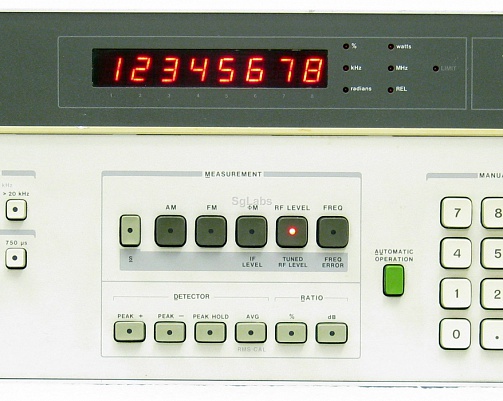 Измеритель модуляции Hewlett Packard 8901A*